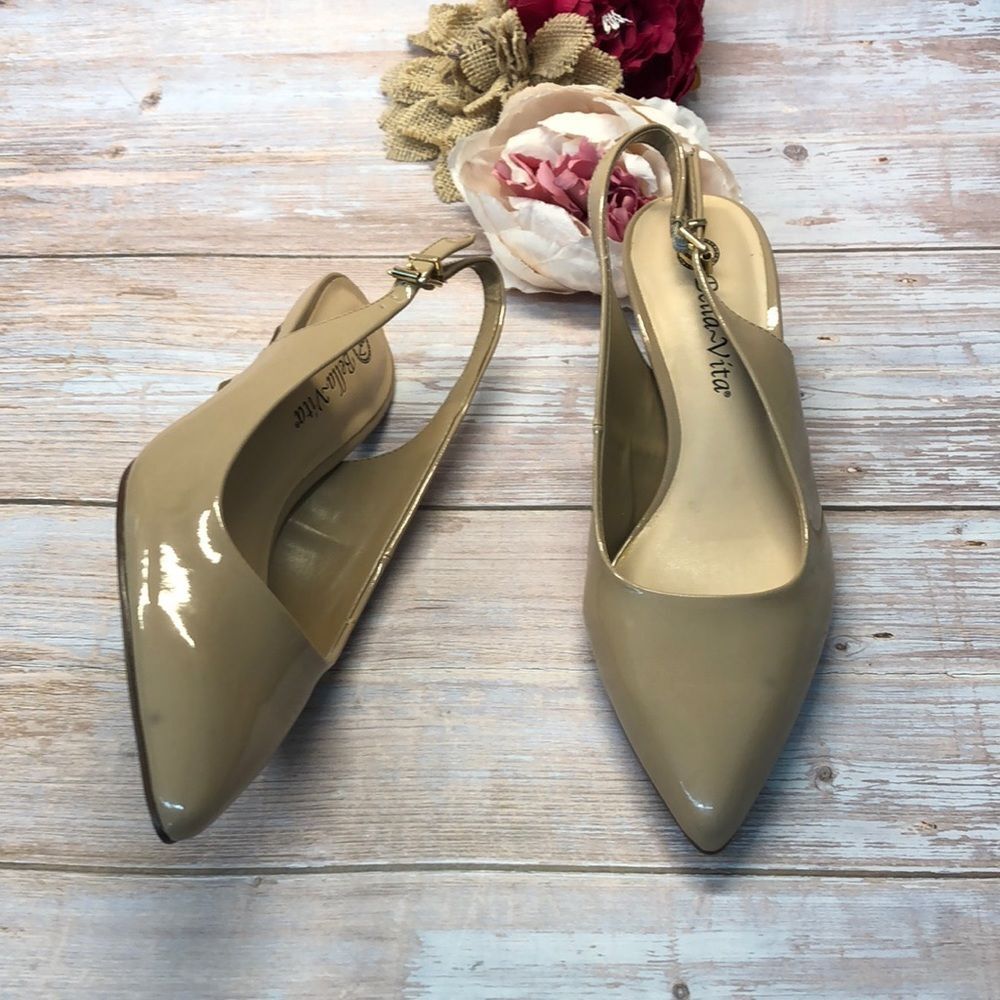BELLA VITA Tan Scarlett II Pumps  7M
